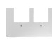 Placa Conjunto Ilumi Stylus Branco 4X4 - 3 Interruptores + 3 Interruptores - 257N