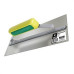 Desempenadeira Aco Inox Galo 306 Cabo Fechado 12 X29Cm Verde/Amarela