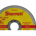 Disco Aco Inox Starrett - 4,1/2''X3,64''X7/8'' - Fino 1,0Mm -Dac115-14 - Kit C/12 Pecas