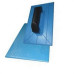 Desempenadeira Pvc Emave Azul Corrugada 15 X26Cm - Kit C/6 Pecas