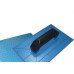 Desempenadeira Pvc Emave Azul Corrugada 15 X26Cm - Kit C/6 Pecas