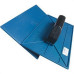 Desempenadeira Pvc Emave Azul Lisa 15 X26Cm - Kit C/6 Pecas