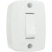 Interruptor Externo Ilumi Retangular Branco 16553 - Kit C/10 Pecas