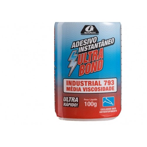 Cola Instantanea Ultra Bond Garin (793) 100G