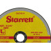 Disco Aco Inox Starrett - 7''X1/6''X7/8'' - Fino 1,6Mm - Dac180-24 - Kit C/12 Pecas