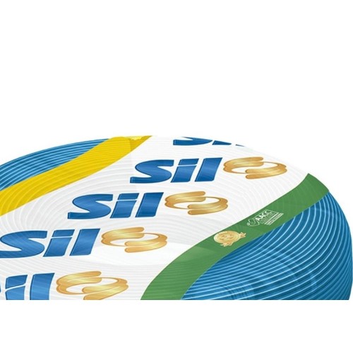 Cabinho Flexivel Sil 1,0Mm Azul Com 100M