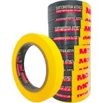 Fita Crepe 3M Alta Performance Amarela 18Mm X 40M Automotiva - Kit C/12 Rolos