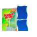 Esponja Scotch Brite Dupla Face Nao Risca Azul Com 3 Pecas