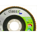 Disco Flap Norton Classic - 4.1/2'' - Grao 120 - Kit C/10 Pecas