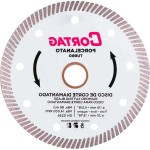 Disco Diamantado Cortag Porcelanato Turbo 110Mm X 20Mm - 60863