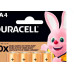 Pilha Duracell Alcalina Pequena Aa Cartela Com 4 Pecas