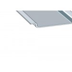 Suporte Disjuntor Trilho Liso Aluminio Aiedem 50Cm