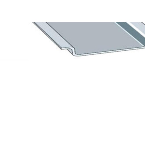 Suporte Disjuntor Trilho Liso Aluminio Aiedem 100Cm