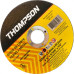 Disco Corte Ferro Thompson 4.1/2''X5/128''X7/8'' - Fino 1,0Mm - 1660 - Kit C/10 Pecas