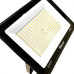 Refletor De Led Opalux 200W. 6500K. 16000Lm Ip66 Preto Bivolt