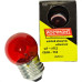 Lampada Bolinha Thompson 7Wx127V Vermelho - Kit C/10 Pecas