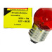 Lampada Bolinha Thompson 7Wx127V Vermelho - Kit C/10 Pecas