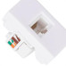 Kit C/2 - Modulo Steck Linha Stella Tomada Rj45 - Branco ...