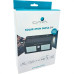 Luminaria De Led Gaya Solar Dupla Com Sensor De Presenca Zyon Ip65 - 6500K - 8W - 300Lm - 9664