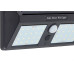 Luminaria De Led Gaya Solar Dupla Com Sensor De Presenca Zyon Ip65 - 6500K - 8W - 300Lm - 9664