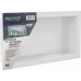 Nicho De Parede Para Banheiro Estrela Embutir 30Cm X 60Cm Branco