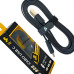 Cabo Usb Tipo C Mobile Para Carregador Pix Flat 5Gb - 1,20M Preto - 018-0038