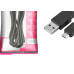 Cabo Usb V8 Para Carregador Pix 2.0 - 1,8M Preto - 018-1409
