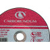 Disco Corte Ferro Carborundum 7''X1/8''X7/8''- 2 Telas