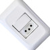 Conjunto Pial Pop Modulo Com Placa 4X2 - 1 Paralelo+Tomada 2P+T. - 10A.