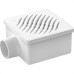 Ralo Sifonado Tigre Quadrado Branco 100X53X40Mm