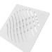 Grelha Plastica Quadrada Branca Tigre 10X10Cm