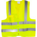 Colete Para Sinalizacao Plastcor 1 Bolso Amarelo Fluorescente G