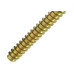 Parafuso Estrutural Moveleiro Tampinha 13 Allen Bicromatizado Newfix 7,0 X 4,0Mm - Kit C/2 Centos