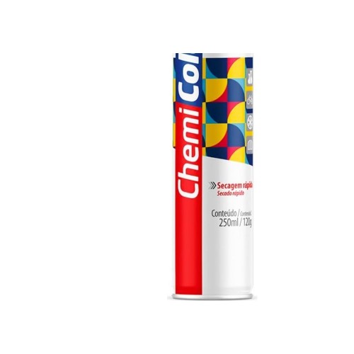 Spray Chemicolor Verniz Incolor Brilhante 250Ml/120G.