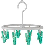 Mini Varal Flash Limp Oval Com 8 Pregadores - Lav9386