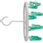 Mini Varal Flash Limp Oval Com 8 Pregadores - Lav9386