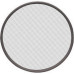 Peneira Cafe Aro Plastico Preto 55 - Kit C/6 Pecas