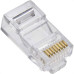 Plug Modular Para Computador Mxt Rj45 (8X8) Para Cat 5E - Pacote Com 50