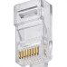 Plug Modular Para Computador Mxt Rj45 (8X8) Para Cat 6 - Pacote Com 100