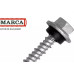 Parafuso Telha Sextavado Com Arruela De Vedacao Ponta Ogivada 12-14 X 4.1/2'' Jomarca