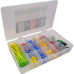 Terminal Kit De Eletrica Sforplast - Abracadeiras-Clips-Terminais Femea E Macho Pre Isolados Com 401 Pecas - 5743