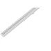 Ralo Linear Com Grelha Flat Tigre 90Cm Branco