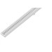 Ralo Linear Com Grelha Flat Tigre 70Cm Branco