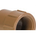 Luva Soldavel Com Rosca Krona 50Mmx1.1/2'' Lr - Kit C/10 Pecas