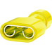 Terminal. Sforplast Femea Totalmente Isolado Nylon 4 A 6Mm - Amarelo