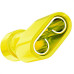 Terminal. Sforplast Femea Totalmente Isolado Nylon 4 A 6Mm - Amarelo