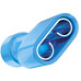 Terminal. Sforplast Femea Totalmente Isolado Nylon 1,5 A 2,5Mm - Azul