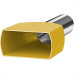 Terminal.Sforplast Tubular Ilhos Isolado Duplo 6,0Mm Comprimento 14Mm - Amarelo