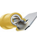 Terminal. Sforplast Macho Pre-Isolado 4,0 A 6,0Mm - Amarelo