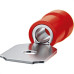 Terminal. Sforplast Macho Pre-Isolado 0,5 A 1,5Mm - Vermelho